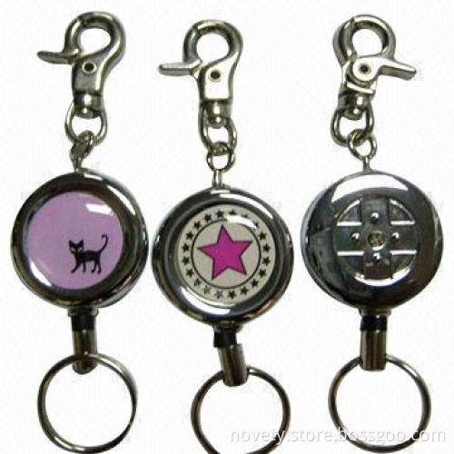 Badge Reels/Holders, Made of Metal